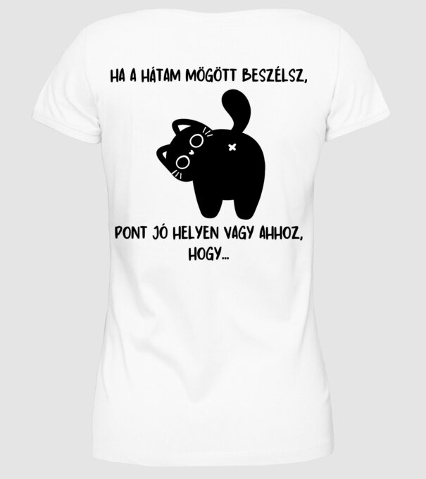  minta fehér pólón