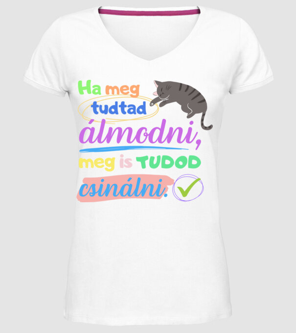  minta fehér pólón
