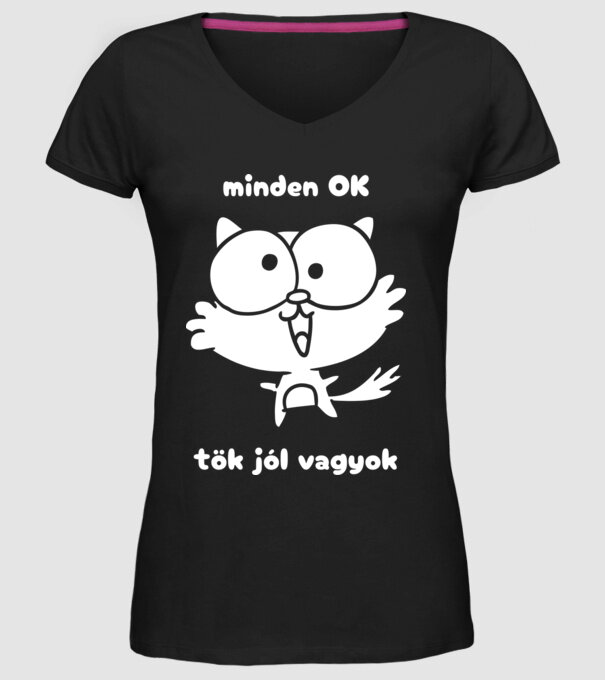  minta fekete pólón