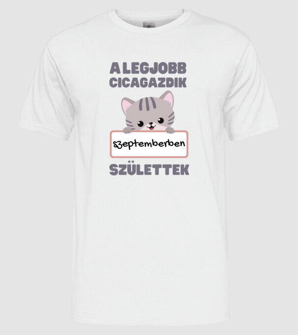  minta fehér pólón