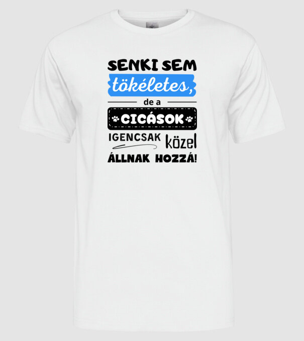  minta fehér pólón