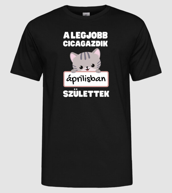  minta fekete pólón
