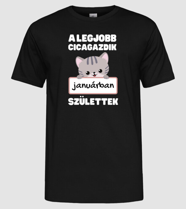  minta fekete pólón