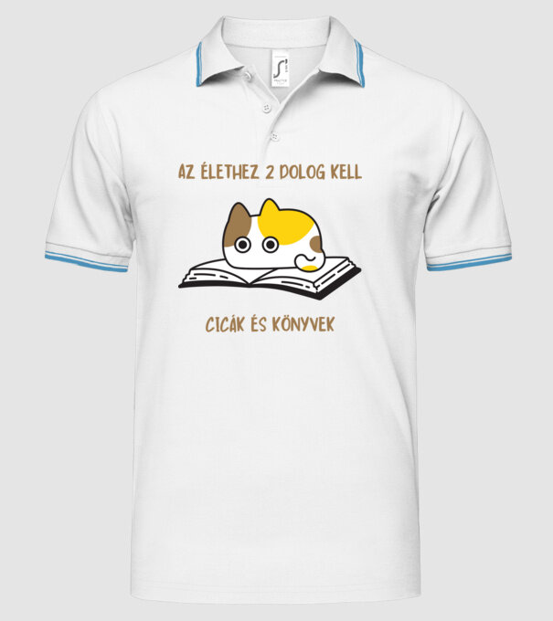  minta fehér pólón