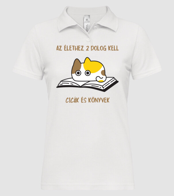  minta fehér pólón