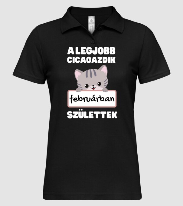  minta fekete pólón