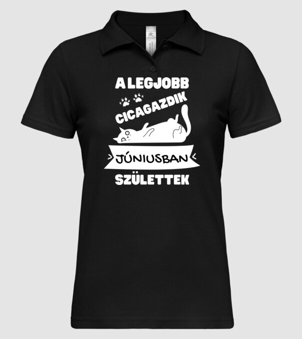  minta fekete pólón