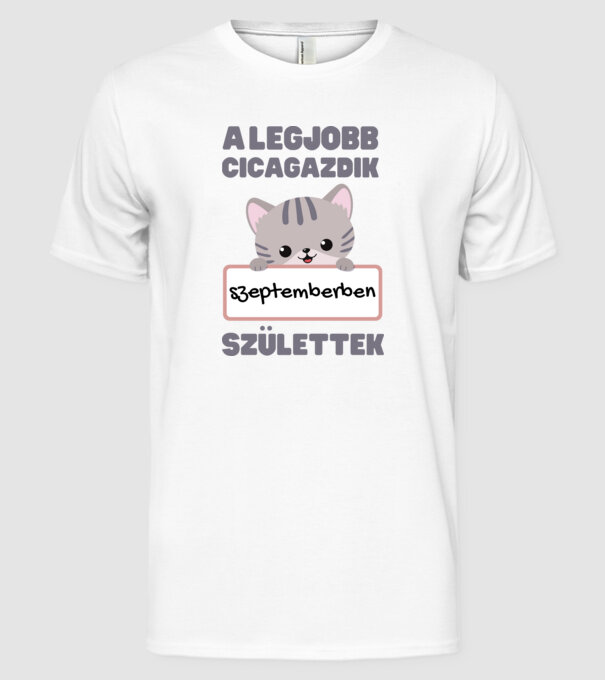  minta fehér pólón