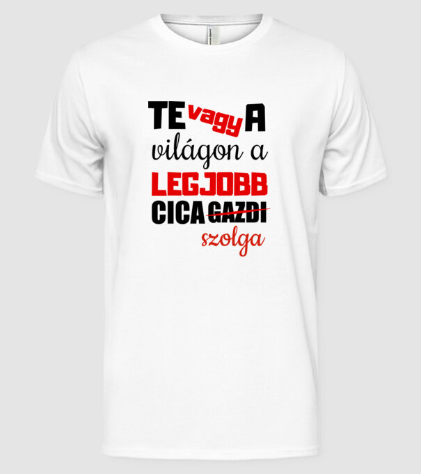 minta fehér pólón
