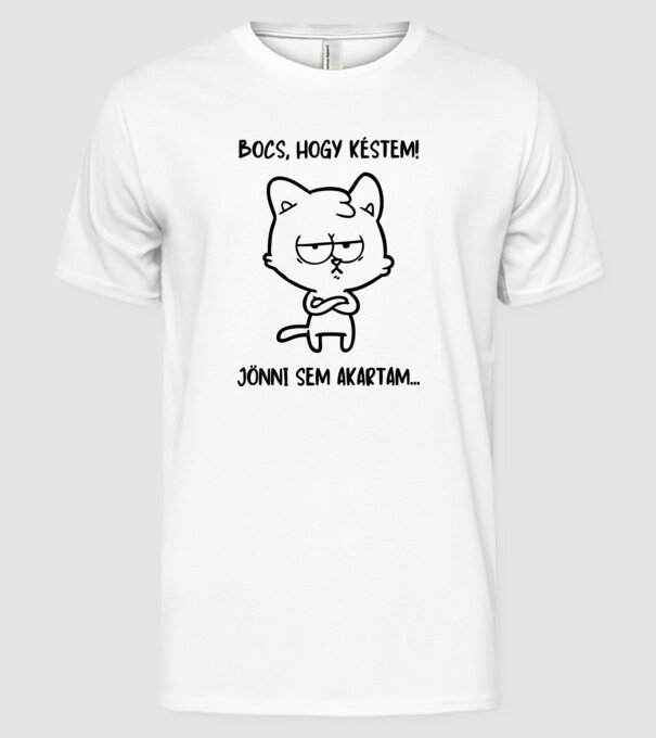  minta fehér pólón