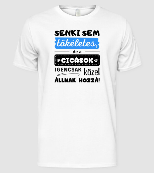  minta fehér pólón