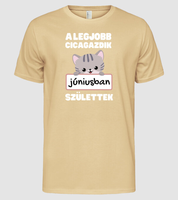  minta homokszín pólón