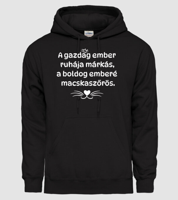  minta fekete pólón