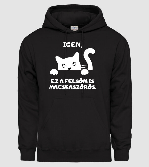  minta fekete pólón