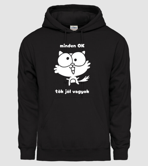  minta fekete pólón