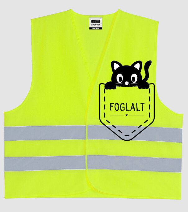  minta neonsárga pólón