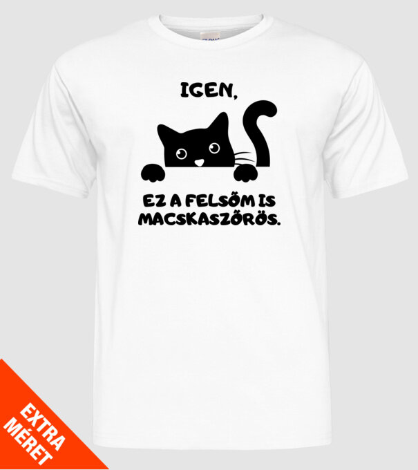  minta fehér pólón