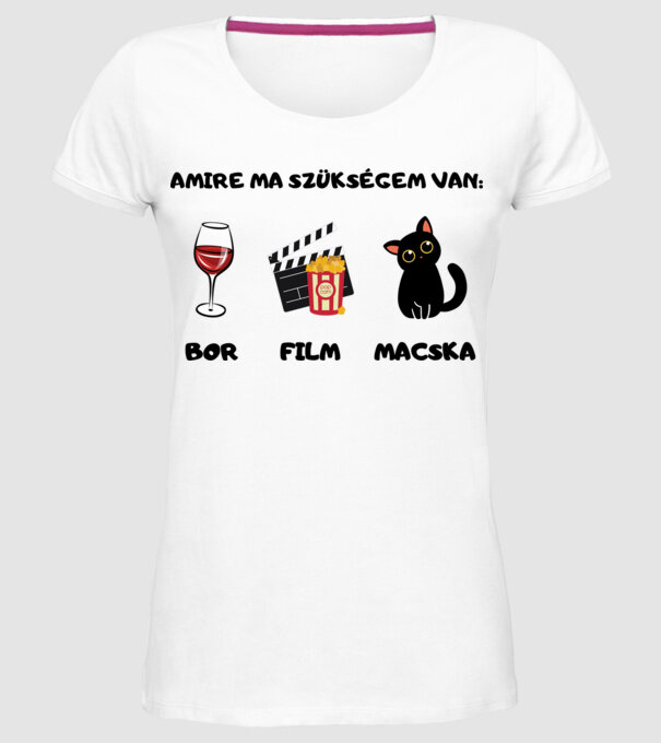  minta fehér pólón