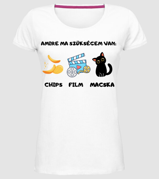  minta fehér pólón