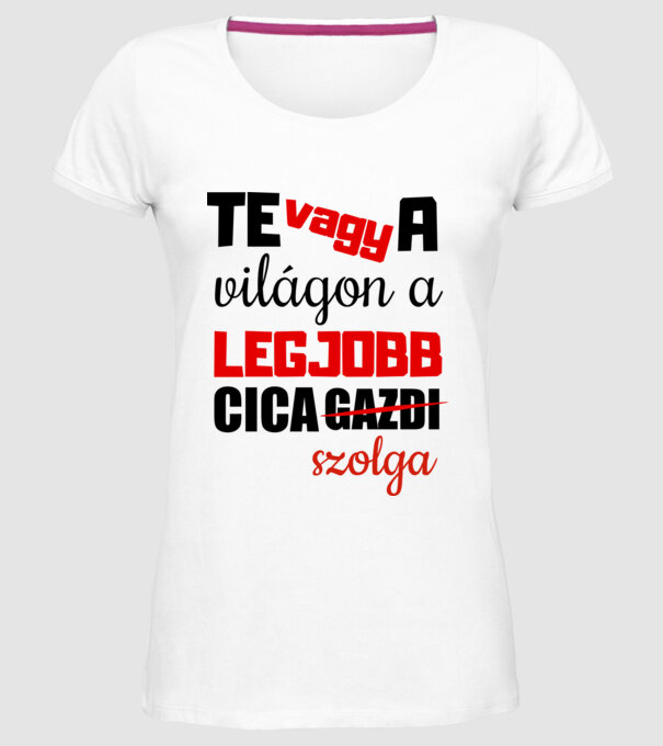  minta fehér pólón