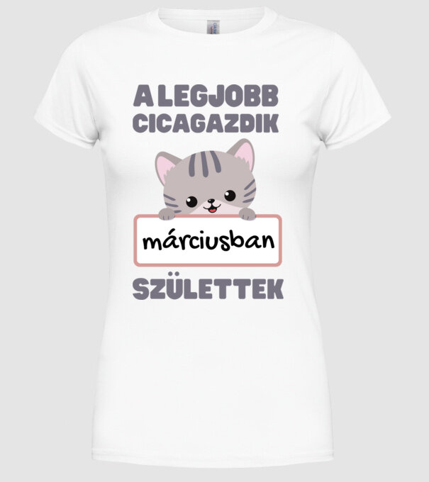  minta fehér pólón