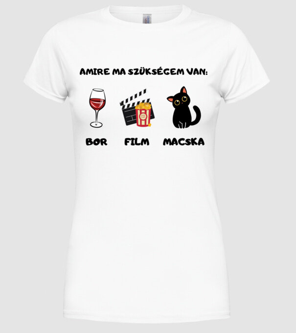  minta fehér pólón