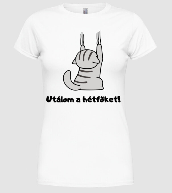  minta fehér pólón