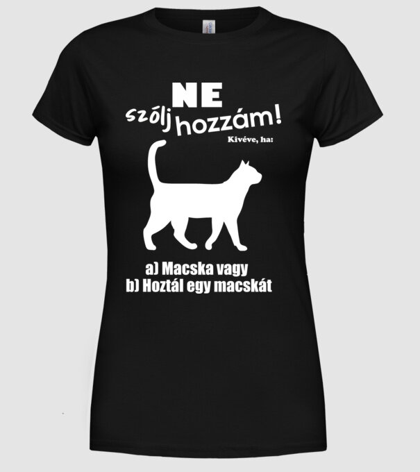  minta fekete pólón