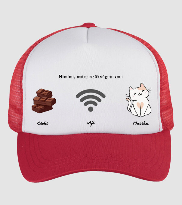  minta fehér/piros pólón