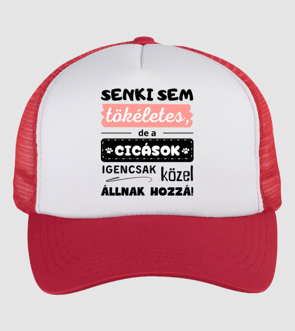  minta fehér/piros pólón