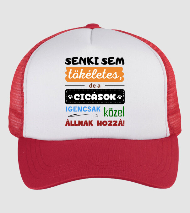  minta fehér/piros pólón