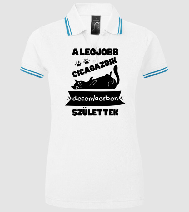  minta fehér pólón