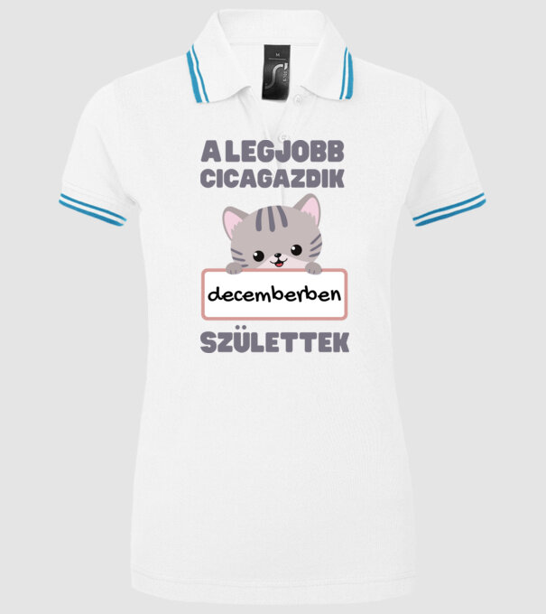  minta fehér pólón