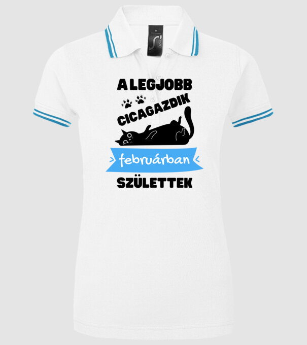  minta fehér pólón