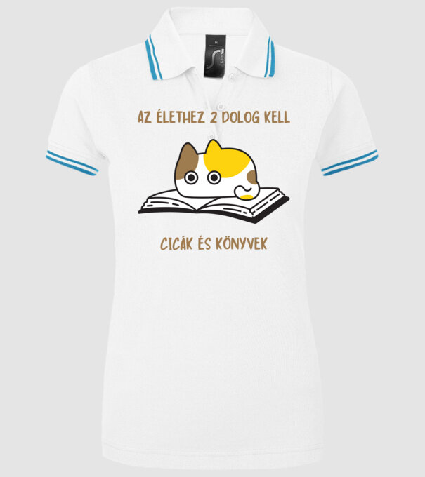  minta fehér pólón