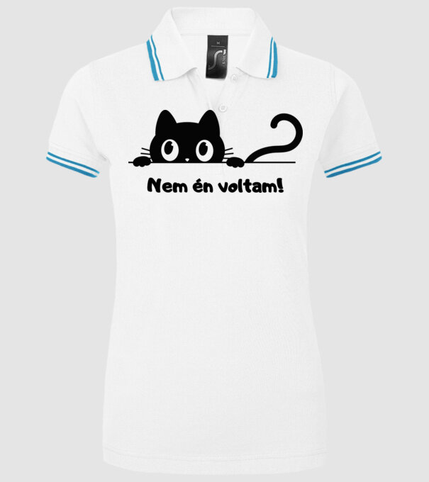  minta fehér pólón