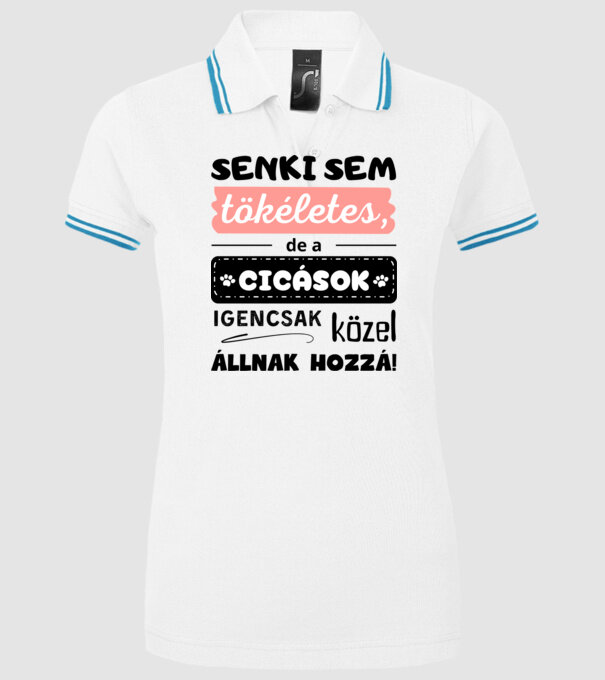  minta fehér pólón