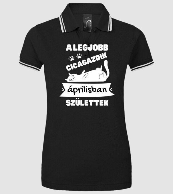  minta fekete pólón