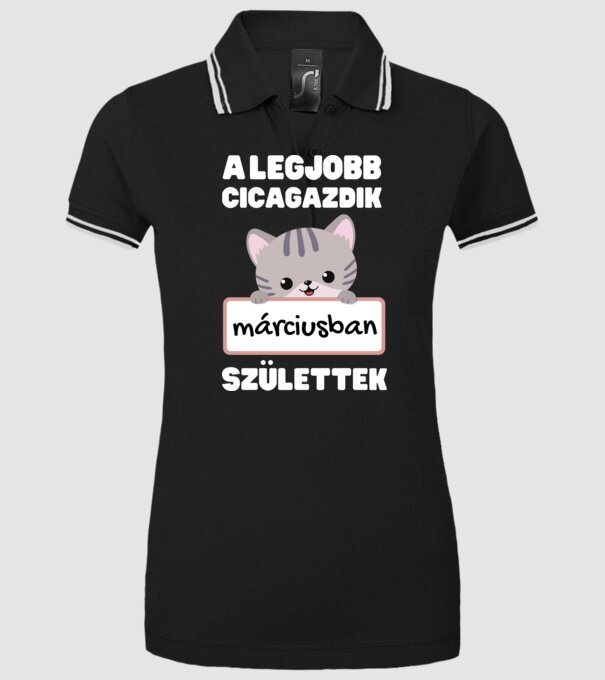  minta fekete pólón