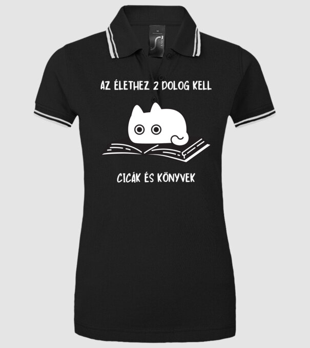 minta fekete pólón