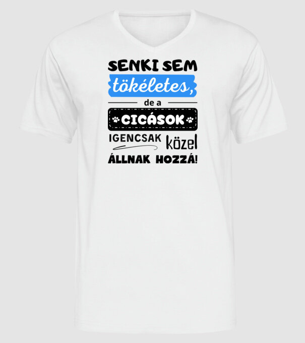  minta fehér pólón