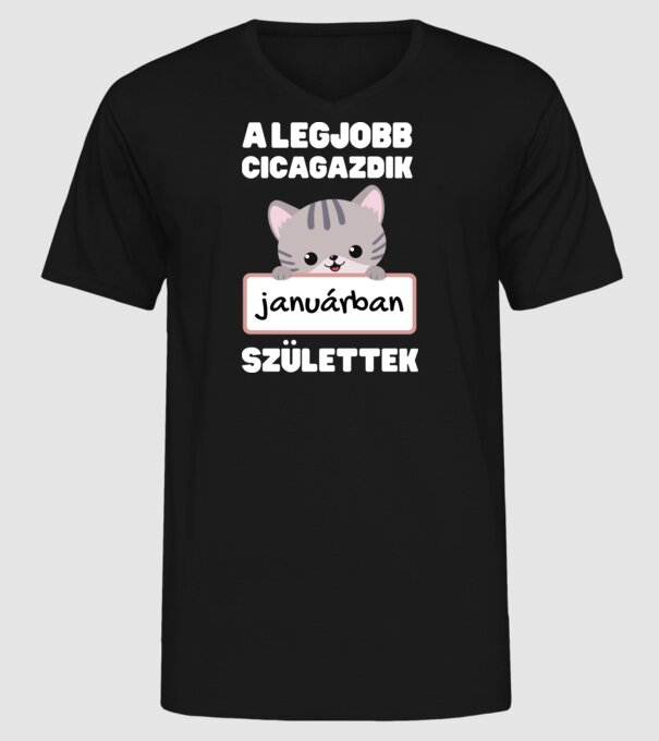  minta fekete pólón