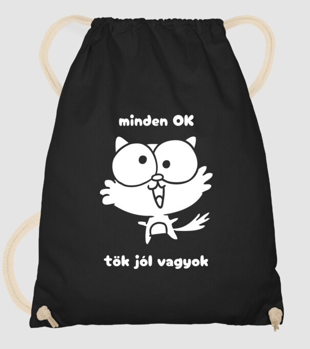  minta fekete pólón