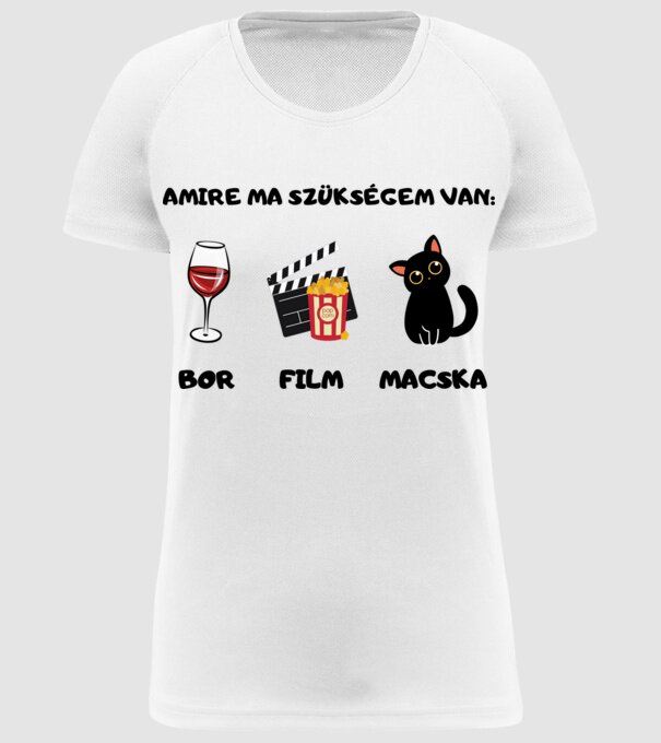  minta fehér pólón