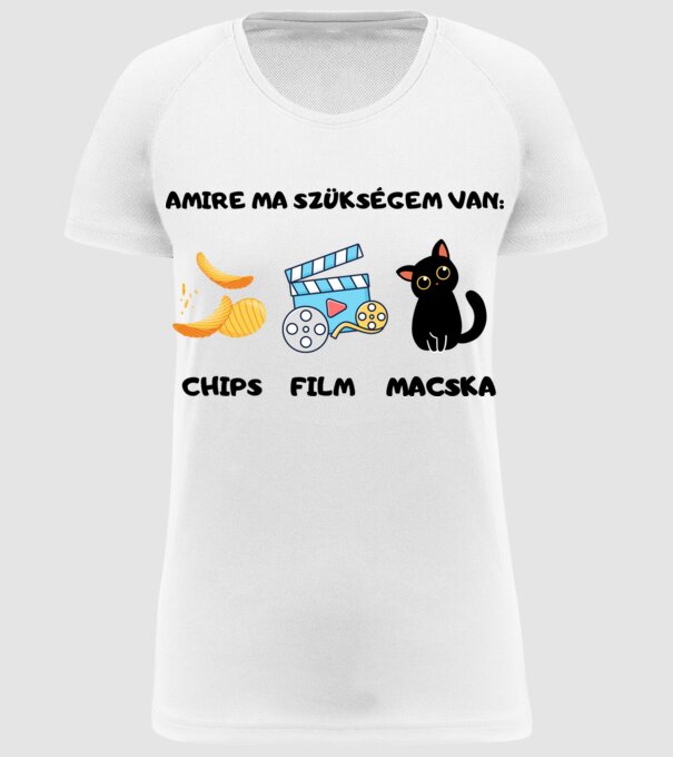  minta fehér pólón
