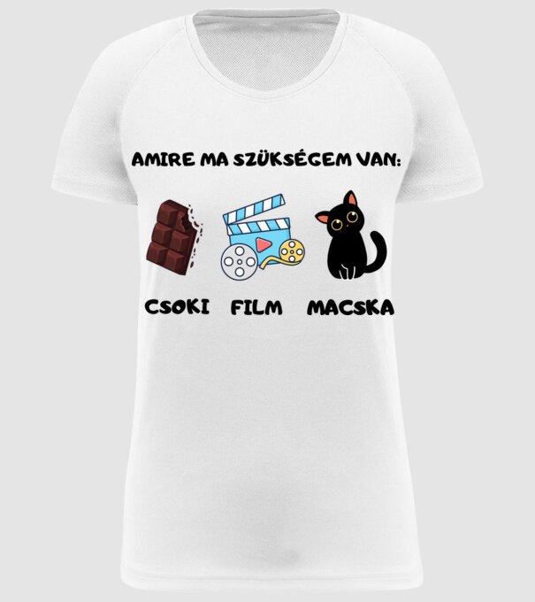  minta fehér pólón
