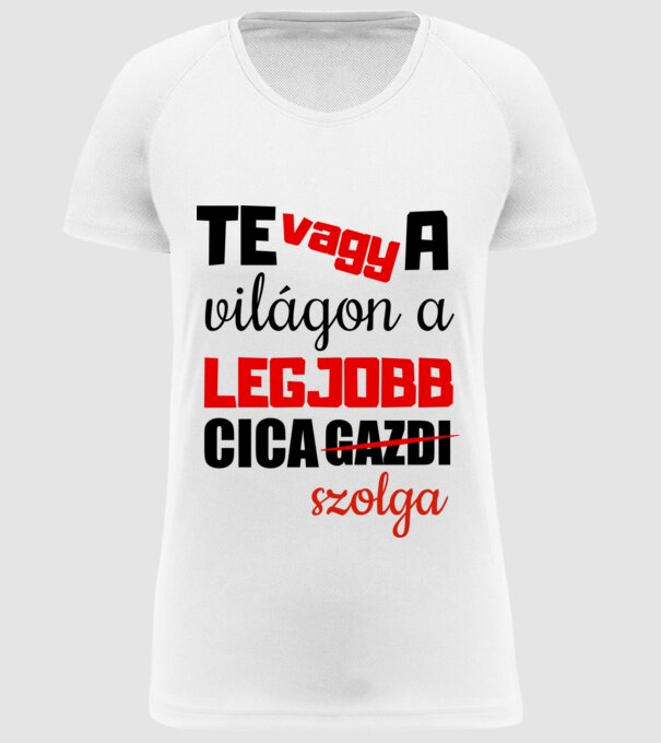  minta fehér pólón