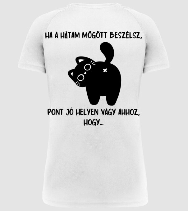  minta fehér pólón