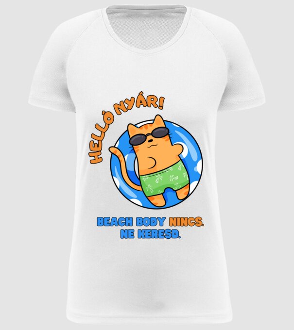  minta fehér pólón