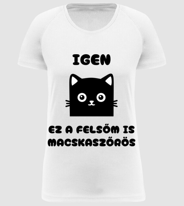  minta fehér pólón